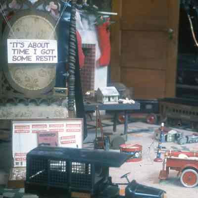 Christmas at Auburn Heights - Magic Age of Steam exhibit, 1977