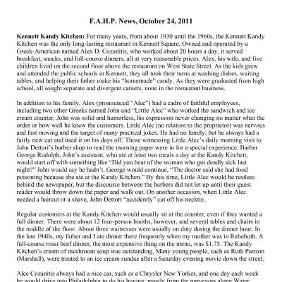 2011 10-24 Weekly News