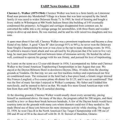 2010 10-04 Weekly News
