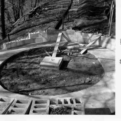 Turntable pit, 1960