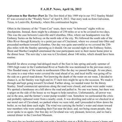 2012 04-16 Weekly News