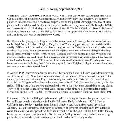 2013 09-02 Weekly News