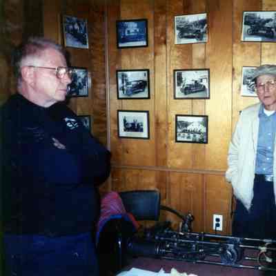 2000 - Stanley steam engine class with Herb Kephart, Joe VanDiver and Thomas C. Marshall, Jr.