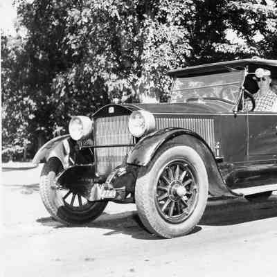 1955 Steam Car Meet - 1922 Stanley with SW Ellis