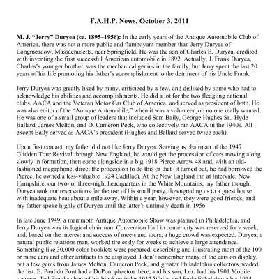 2011 10-03 Weekly News