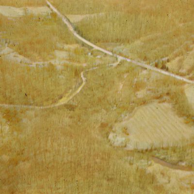 Nelson Aerials - Red Clay Creek at intersection of Rolling Mill Road and Lancaster Pike near Wooddale, DE (color corrected)