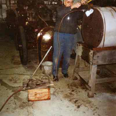 2004 - Steam Team session work on the Stanley Model K