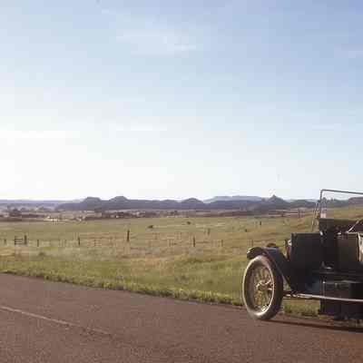 1972 Transcontinental Tour - 1912 Stanley Model 87 on the open road