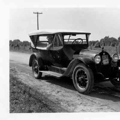 1949 Glidden Tour - Walter Marr and his 1915 Buick 12-cylinder