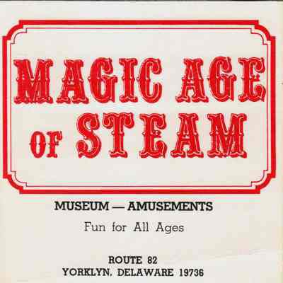 Line card for Magic Age of Steam, undated