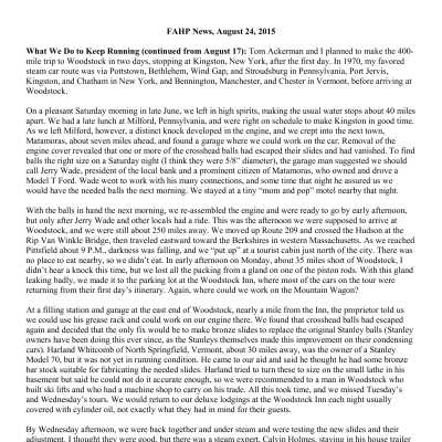 2015 08-24 Weekly News