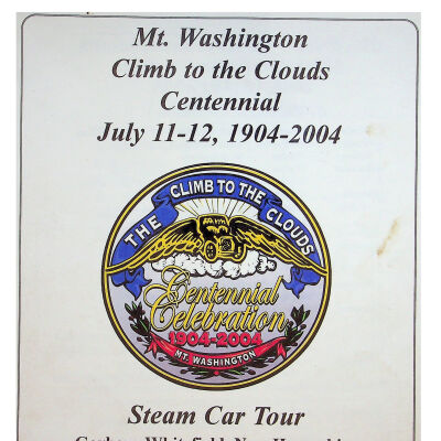 2004 Steam Car Tour (New Hampshire) tour book cover