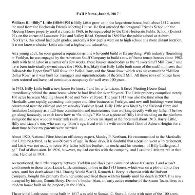 2017 06-05 Weekly News