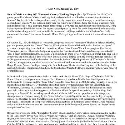 2019 01-21 Weekly News