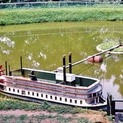 Steam boat at Magic Age of Steam, 1973