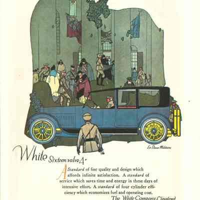1918 advertisement for White Company