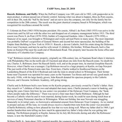 2018 06-25 Weekly News