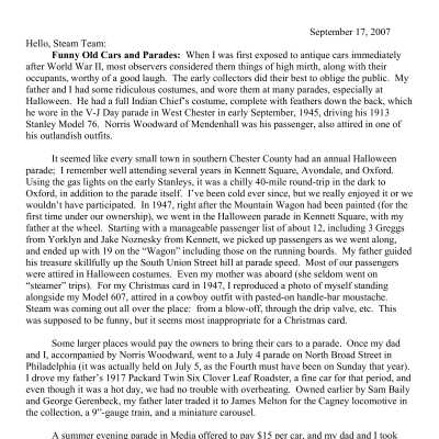 2007 09-17 Weekly News