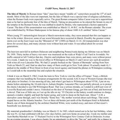 2017 03-13 Weekly News