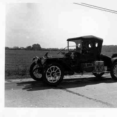 1949 Glidden Tour - Wilford Burrutt and his 1913 Packard