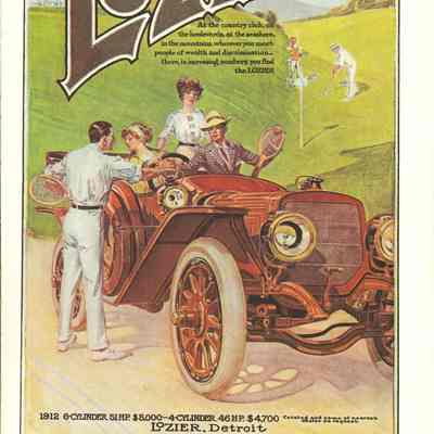 1912 advertisement for Lozier Motor