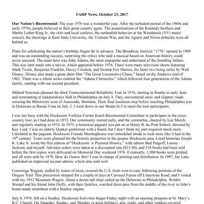 2017 10-23 Weekly News