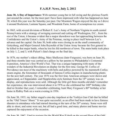 2012 07-02 Weekly News