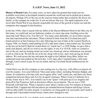 2012 06-11 Weekly News