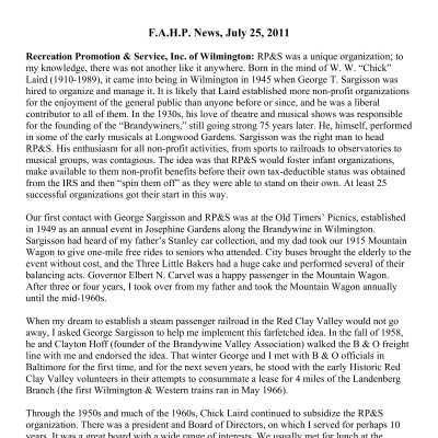 2011 07-25 Weekly News