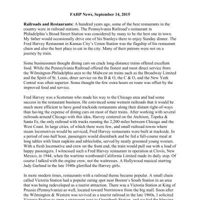 2015 09-14 Weekly News