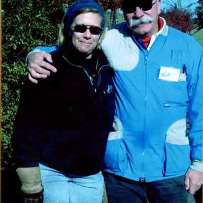2007 - Anne Cleary and Jerry Novak at Thanksgiving Steamin' Day
