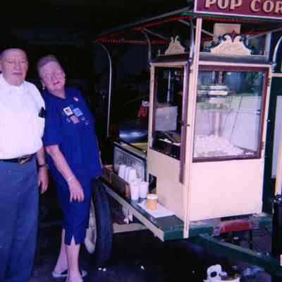 2007 - steam popped corn at Steamin' Day