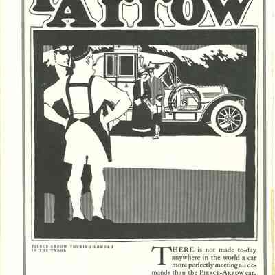 1913 advertisement for Pierce-Arrow Motor