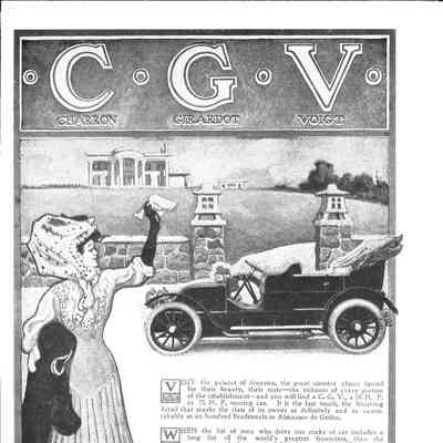 1907 advertisement for CGV Import