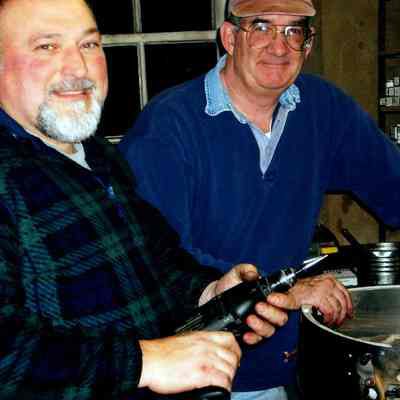 2007 - Jim Personti and Steve Bryce at a work session