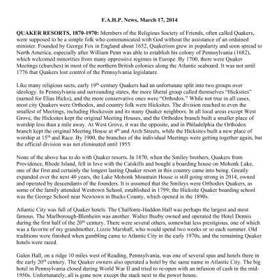 2014 03-17 Weekly News