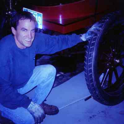 2005 - Brent McDougall at a Steam Team work day