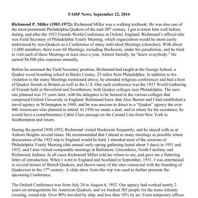 2014 09-22 Weekly News