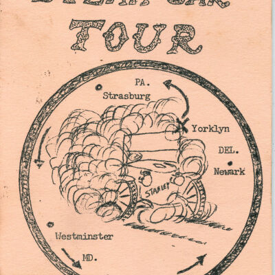 1970 Steam Car Tour - Delaware Invitational Tour book