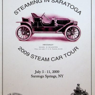 2009 Steam Car Tour (New York) tour book cover