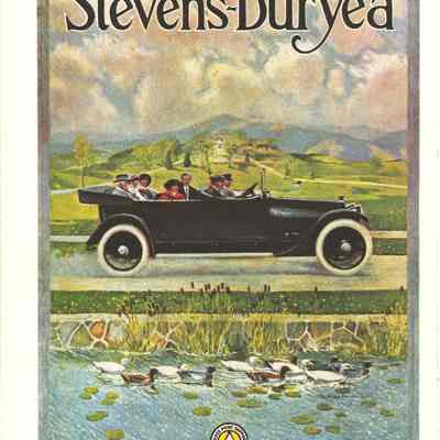 1914 advertisement for Stevens-Duryea