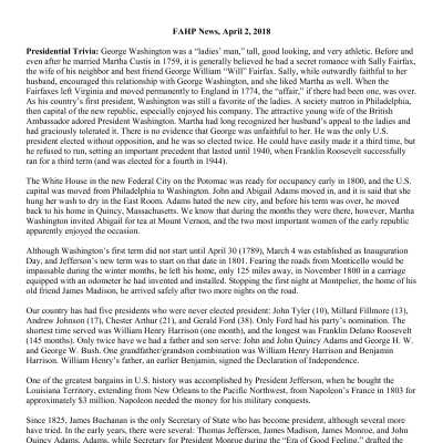 2018 04-02 Weekly News