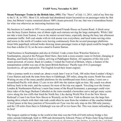 2015 11-09 Weekly News