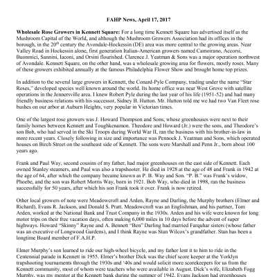 2017 04-17 Weekly News