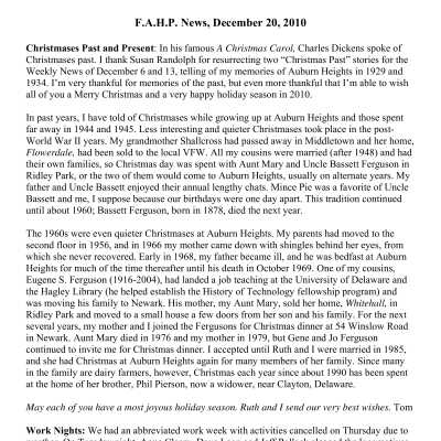 2010 12-20 Weekly News