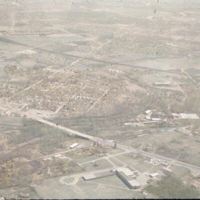 Nelson Aerials - Marshallton, DE, looking east (color corrected)