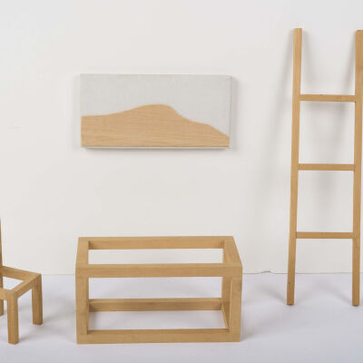 Untitled (Reciprocal scale sculpture)