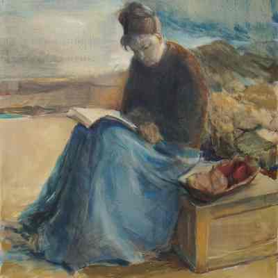 A Good Book on a Beach