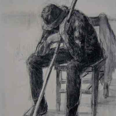 Man with a Broom