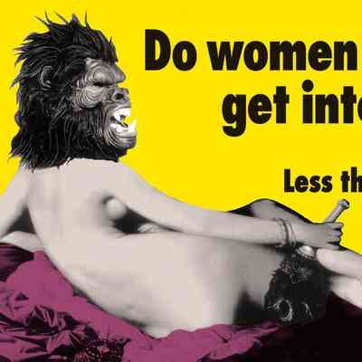 Do women have to be naked to get into the Met. Museum?
